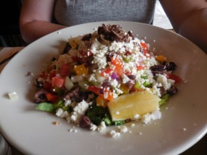 Greek Salad at Nina's Café