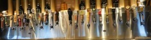 Beers on-tap at Public House