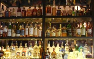 Whiskies at Todd English P.U.B.