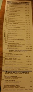 There are many brews from which to choose at The Bruery!