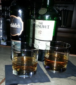 Glenlivet 12 and Glenfiddich 12 (2) - Copy