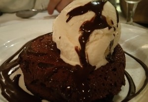 The Lava Cake was super popular