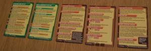 New Story and Game SetUp Cards